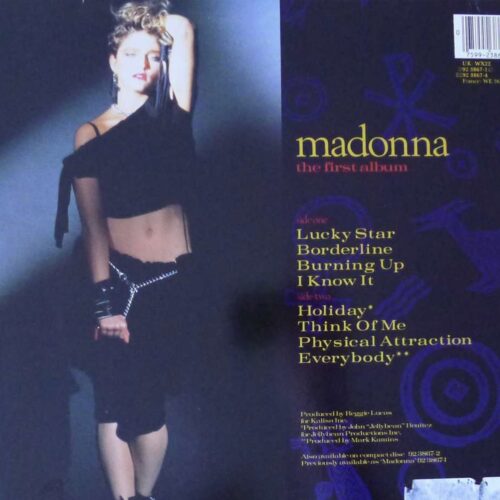 Madonna - The First Album, LP 1985 Germany - Image 2